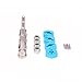 RCAWD Wheel Hex Hub Convert Adapter Axle Shaft Locknuts Conversion Set 7mm to 12mm Aluminum for Wltoys A949 A959 A969 A979 K929 RC Car 1/18 Turn 1/10 Upgrade Parts 4Pcs(Shipped Locally)(Blue)