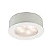 WAC Lighting HR-LED87-27-WT 2700K Soft White Round LED Button Light, White
