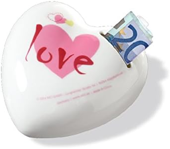 Heart-shaped Piggy Bank