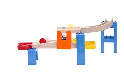 Wonderworld Creative Gravity Play! Trix Tracks Spiral Coaster Track - 54 Piece Set Unique Kids Toy with Endless Building Options