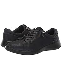 Ecco suave 5 cierre lateral zapatillas de la mujer