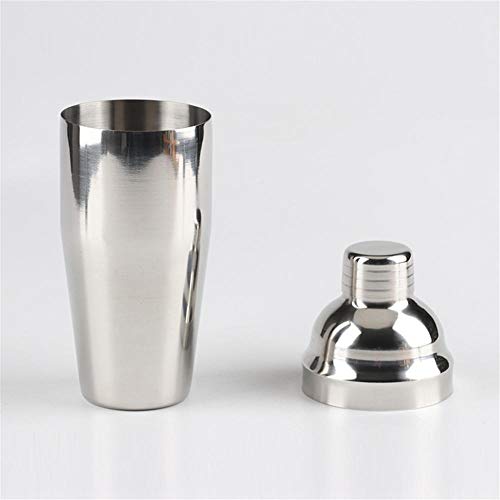 HXIYANG 10pc Cocktail Maker Shaker aus Edelstahl, Werkzeugset für Getränkemischer mit Holzständer Erstellen Sie… – Bild 7