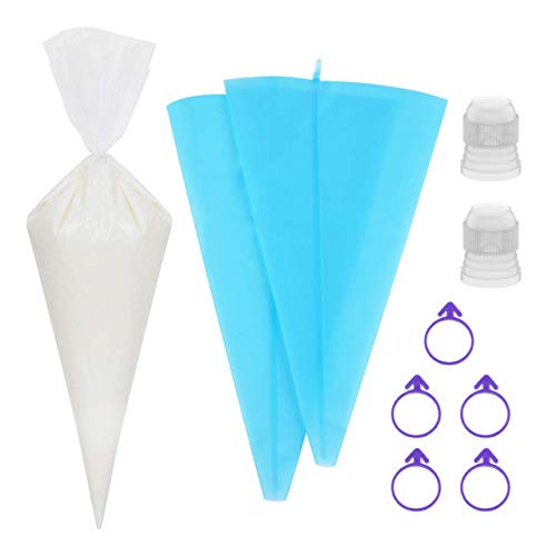 Kootek Piping Bags Sets 109 Pcs 16 Inch 100 Disposable Icing Pastry