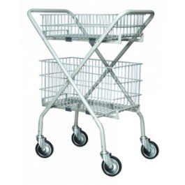 verensacarart folding utility cart in navy