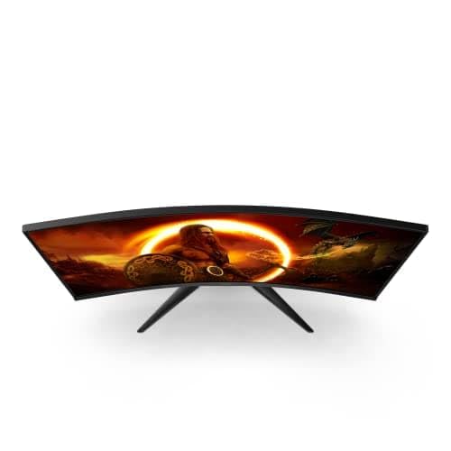 Aoc Gaming C32G2Ze - 32 Inch Fhd Curved Monitor, 240Hz, 1 Ms Mprt, Va Amd Freesync Premium, Low Input Lag (1920X1080@ 240Hz, 300 Cd/M², Hdmi/Dp) - View 7