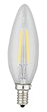 Kodak 41067-UL Dimmable LED Candle Torpedo Light Bulb, 25-watt, E12 base