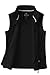 Wantdo Women's Mountain Fleece Vest Stand Collar Windbreaker Sleeveless Jacket