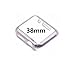 Apple Watch Case Hard PC Silver Full Cover Frame Skins with Protective Screen for Apple Watch 42mm/38mm iWatch
