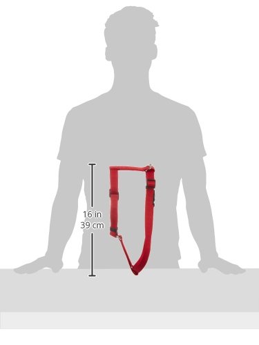 OmniPet Kwik Klip Adjustable Nylon Pet Harness, Large, Red