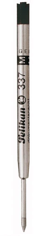 Pelikan 337B 5 Refills for Ballpoint Pens, Standard Design, International Black, 915413
