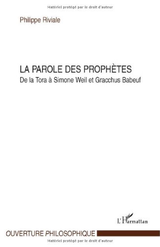 La  parole des prophètes