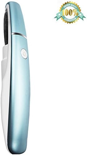 Electric Callus Remover Rechargeable Pedicure Foot Care File Tool With LED light, Remove Dead, Hard, Cracked Skin and Reduce Calluses on Feet in Just Seconds (Blue)