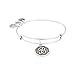 Alex and Ani Rafaelian Silver-Tone Initial 