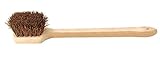 Update International WBR-20 Palmyra Wok Brush, 20 In, Palmyra Bristal Wood Hdl