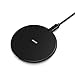 Wireless Charger, Knooe Qi Certified Slim Fast Wireless Charging Pad Compatible iPhone X, iPhone8/8 Plus, Fast Charger Samsung Galaxy S9 / S9+/ S8/ S8+ / S7 / Note 8 and More (No AC Adapter), Black