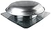 Cool Attic CX1000AMUPS Power Attic Roof Mount Ventilator with 3.4 Amp 60 Hz Motor and Steel Flange, Galvanized Steel Dome