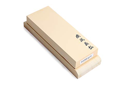 Yoshihiro Professional Grade Toishi Japanese Whetstone Knife Sharpener Water Stones (#1000 girt) - Thumbnail 4