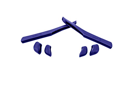 New SEEK OPTICS Rubber Kit Earsocks Nose Pads for Oakley FAST JACKET XL - Navy Blue