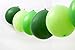 TOKYO SATURDAY 12 Inch Dark Black Green Latex Balloons - 50 Pack Jungle Theme Decoration Thick Helium Quality - For Wedding, Bridal, Baby Shower, Birthday Party, Arch Garland for men women