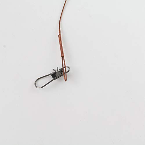 You May 10pcs Fishing Wire Leaders Stainless Steel Braided Trace Spinning Leader Rigs Steel Wire Fishing Line