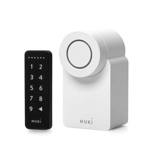 Nuki Smart Lock Go (2025) mit Bluetooth, WLAN & Matter, elektronisches Türschloss macht Smartphone zum Schlüssel, Nachrüsten ohne Zylindertausch – Sma