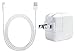 Charging [6-foot] Cables with 12W Wall Charger for Air / Mini (All 8-Pin Charger Tips)