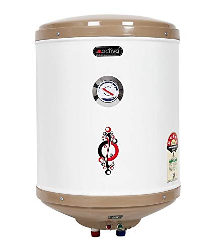 ACTIVA 15 LTR Storage 2 KVA 5 Star Geyser Special Anti Rust Coating Tank  with Temperature Meter ABS TOP Bottom HD ISI Element