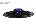 bintiva Adjustable Balance Board, for Fitness, Balance, and Stability Training, Blue Center/Adaptor, Large