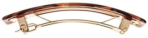 France Luxe Classic Rectangle Barrette - Africa