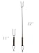 Barbeqa Campfire Marshmallow Roasting Sticks Telescoping 32″ Long 4 Person Smores Setthumb 2