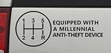 Equipped with a Millennial Anti-Theft Device Sticker 6