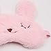 ZTL Cute Animal Eye Mask Soft Plush Sleep Masks for Women Girls Home Sleeping Traveling