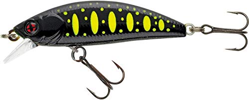 Sakura Phoxy Minnow HW Unisex Adult Lure, Black Fury Hole, 62 mm