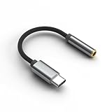 KZ AM01 USB C to 3.5mm Audio Adapter, 32bit/384kHz
