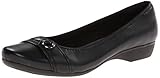 Clarks Women's Propose Spire Flat,Black,7 M US