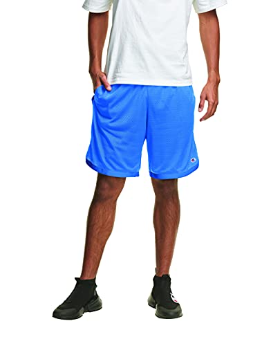 men's champion 7 inch mesh shorts