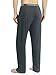 David Archy Men's 2 Pack Bamboo Long Pajamas Pants Loungewear Sleep Bottoms (L, Dark Gray+Navy Blue)