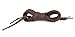 OrthoStep Flat Athletic Brown 54 inch Shoelaces 2 Pair Pack