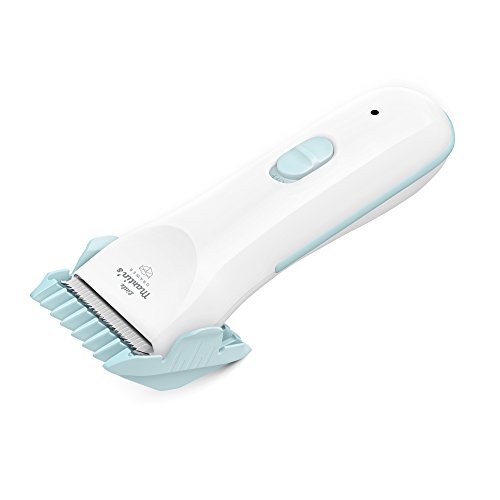 Little Martin's Baby Hair Clipper - Professional Quiet Baby Hair Trimmers - Rechargeable Waterproof Grooming Kit Safety for Toddlers & Kids (Blue)