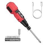 ORIA Cordless Electric Screwdriver, Rechargeable