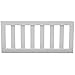 Delta Children Toddler Guardrail #0080, Bianca White