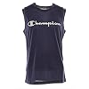 Champion Crewneck mouwloos T-shirt S/L blauw