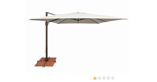 Amazon Com Simplyshade Bali Patio Umbrella In Natural Garden Outdoor