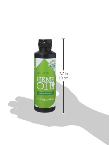 Manitoba Harvest Hemp Seed Oil, Cold Pressed, 10g of Omegas per Serving, Non-GMO, 12 Fl Oz