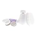 Vanity Planet Spin for Perfect Skin Face & Body Cleansing Brush, Lavender