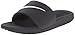 NIKE Kids' Kawa Slide Sandal, Black/White, 12 M US Little Kid