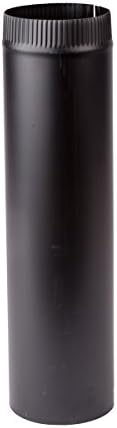 Black Stove Pipe 4"x24"