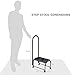 Giantex Step Stool with Handle, Medical Step Stool w/Handle and Non Skid Rubber Platform, 330 Lbs Load Capacity Heavy Duty Safety Step for Old People, Elderly Adults Black