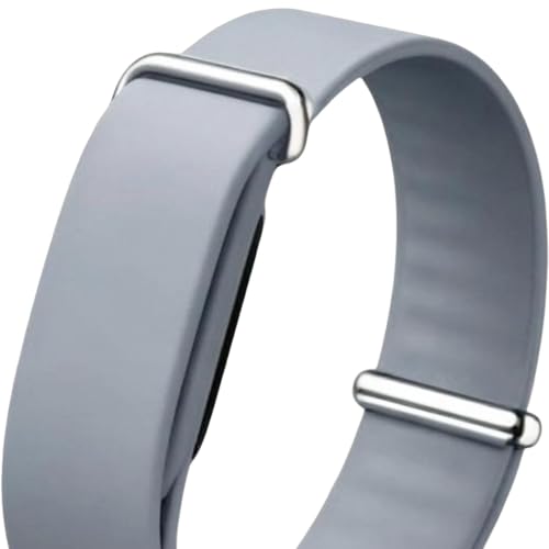 Portable Fitness Tracker Band For Google Fitbit Air Waterproof & Sweatproof Soft Perforated Wristband Multi-Purpose Adjustable Buckle Replacement Straps for Everyday Wear