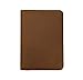 Habitoux Crazy Horse Genuine Cow Leather Passport Holder Travel Wallet Card Holder - RFID Blocking Bifold Wallet for Men and Women
